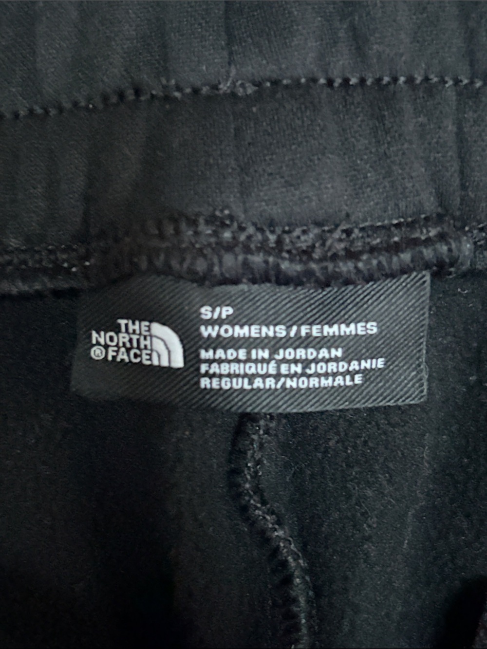 The North Face Women’s Black Fleece Joggers with Logo Size S - Picture 2 of 7